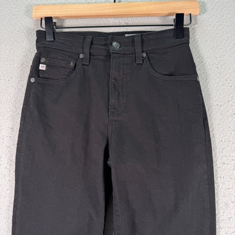 Adriano‎ Goldschmied The Rhett Jean Womens 24R High Waist Straight Black Comfort - Picture 9 of 15